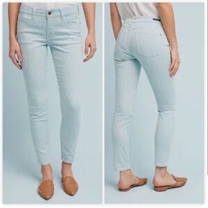 Anthropologie Pilcro Mid Rise Skinny Ankle Jeans size 27